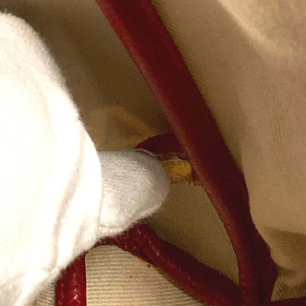 CHANEL Red Leather Shoulder Bag - Picture 16 of 16